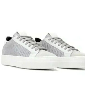 P448 Shoes Women’s Thea Glitter Leather Sneakers Size 40 Msrp. $318 NEW!!